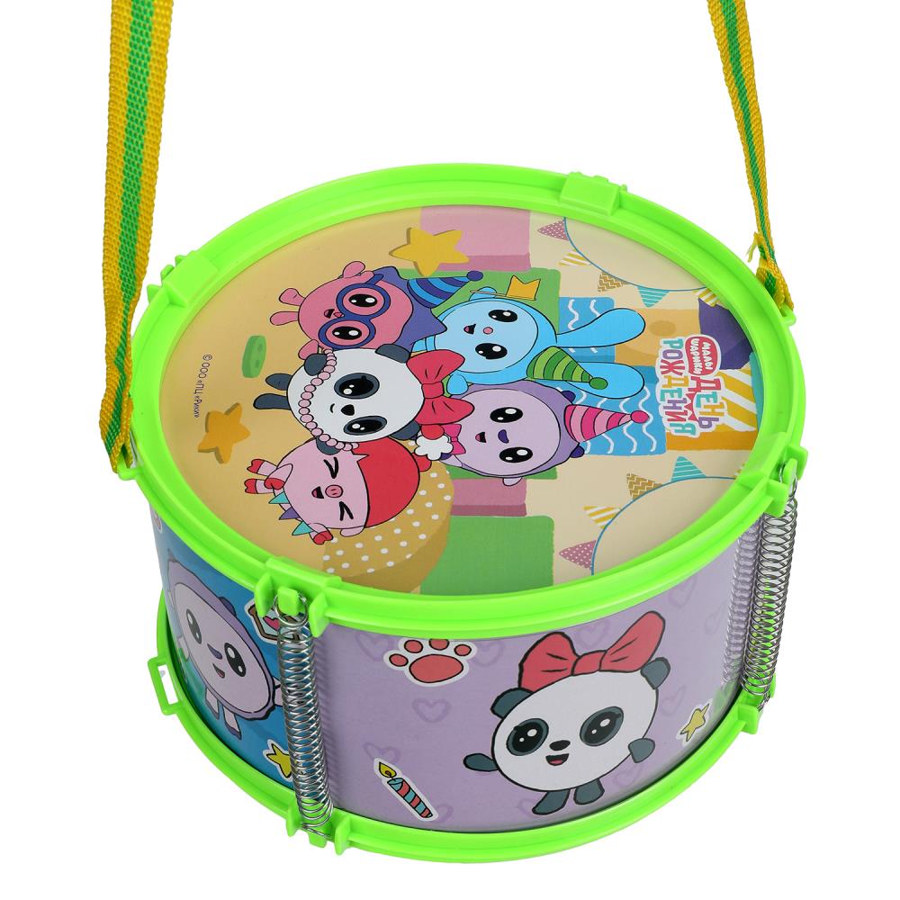 Барабан Малышарики в пакете 24,5*17*10 см ИГРАЕМ ВМЕСТЕ в кор.72шт