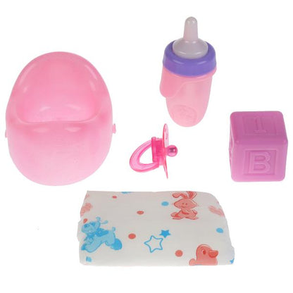 Пупс 40см, функц. на бат., пьет и писает, с аксесс., в ассорт. в кор. в кор.8шт