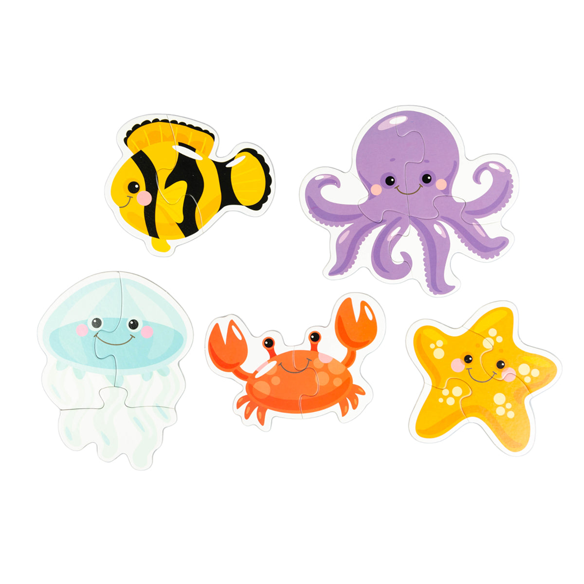 Jouets pour bébé "Обитатели моря" (5 cartes, 14 jours)