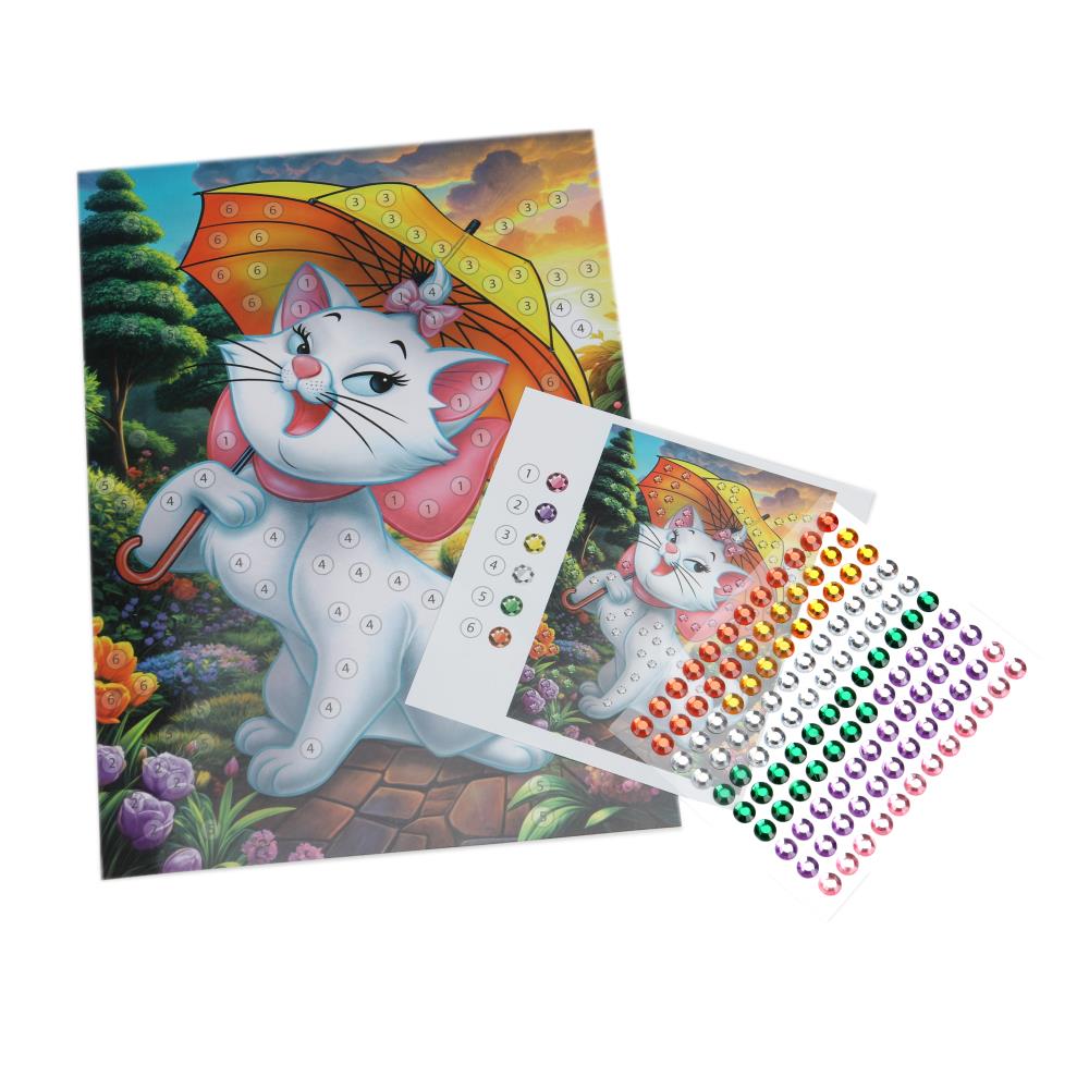 Аппликация стразами в пакете 15*21 МУЛЬТИ АРТ в кор.100шт