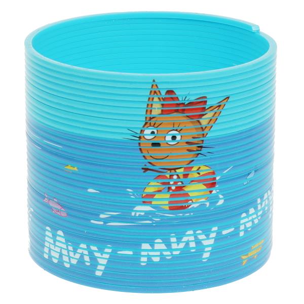 Игра пружинка, Три Кота кор.8,2*7,1*8,2см ИГРАЕМ ВМЕСТЕ в кор.2*180шт