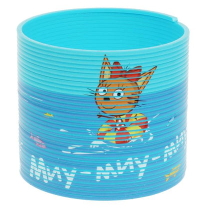 Игра пружинка, Три Кота кор.8,2*7,1*8,2см ИГРАЕМ ВМЕСТЕ в кор.2*180шт