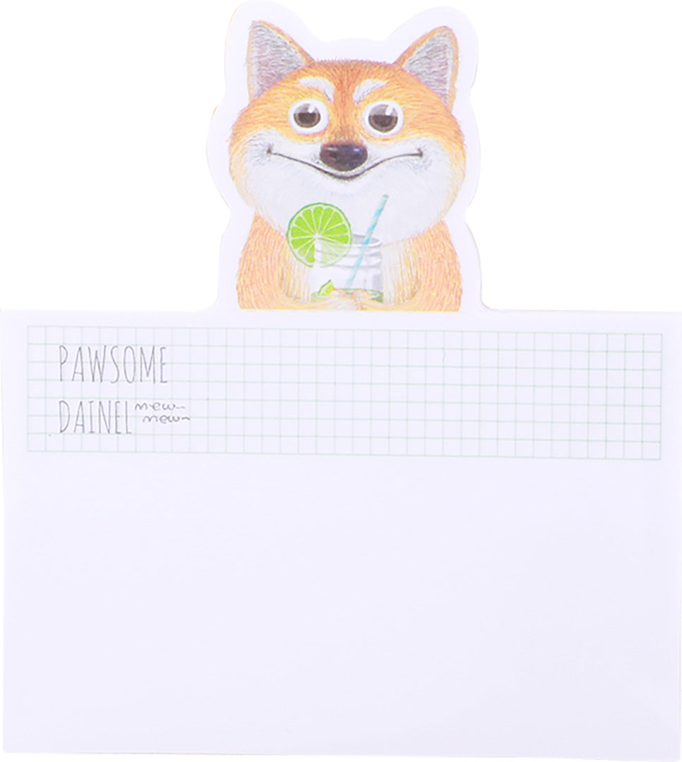 Блок д/зап.самокл.бумаж.25л,76x84мм,Животн,EA55902