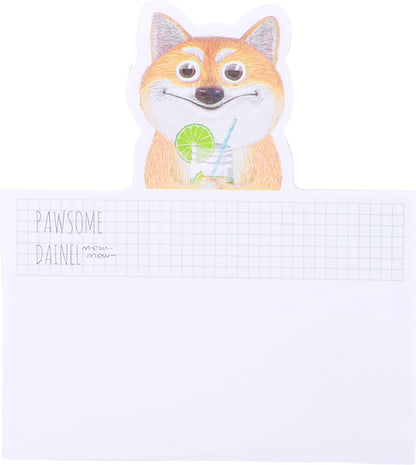 Блок д/зап.самокл.бумаж.25л,76x84мм,Животн,EA55902