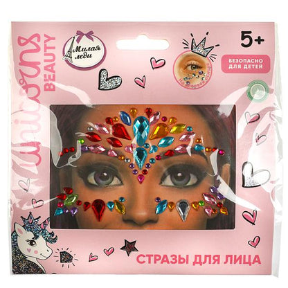 Стразы для лица МИЛАЯ ЛЕДИ в кор.6*24шт