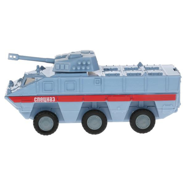 Technoparc. Bronevik "Спецназ" 15 cm, métal, double, sac., подв.дет., инерц., ART.SB-17-39-BP(GY)-WB