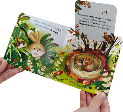 Прятки для самых маленьких. Чей домик лучше.