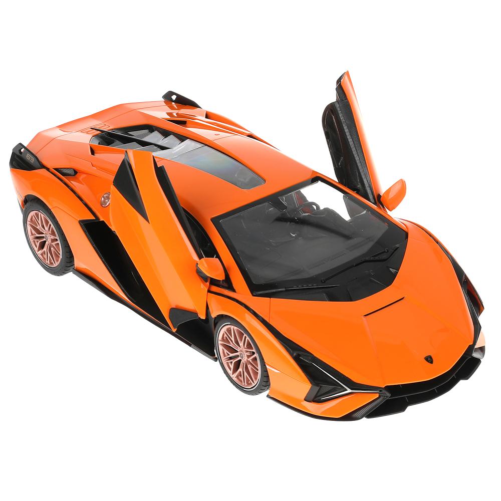 Машина р/у Lamborghini sian 1:14, двери открыв. вручную, свет, цвет в ассорти. в кор. Растар в кор6шт
