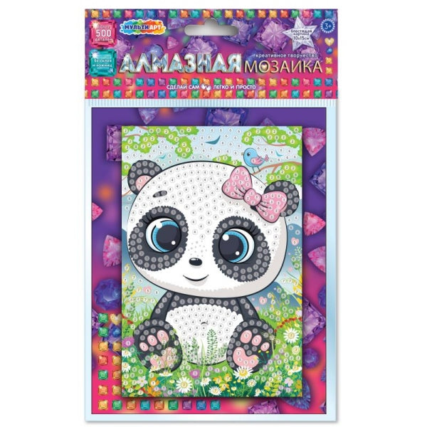 Mosaïque d'alma 10*15 panda МУЛЬТИ АРТ в кор.100шт