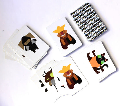 ИГРА НАСТОЛЬНАЯ 2 В 1 "ПИР МОНСТРИКОВ. ПРИКЛЮЧЕНИЯ МОНСТРИКА" в кор.5шт