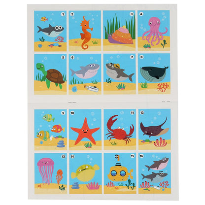 "УМКА". АКУЛЕНОК. КОТЕНОК КОТЭ (НАКЛЕЙ И РАСКРАСЬ А4) ФОРМАТ 214Х290 ММ. ОБЪЕМ: 16 СТР. в кор.50шт