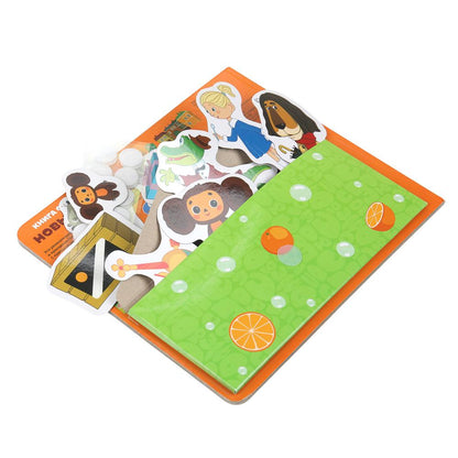 Новые друзья СОЮЗМУЛЬТФИЛЬМ (книга с липучками 210х180мм 8 стр) Умка в кор.80шт