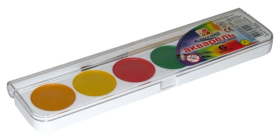 Акварель медовая 6цв КЛАССИКА 19С 1283-08