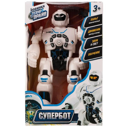 Робот супербот, на ру, свет/звук, в кор.23,5*14,5*9,5см ТЕХНОДРАЙВ в кор.2*30шт