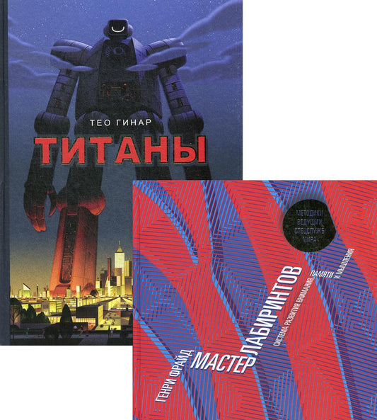 Серия обучающих развивашек "Лабиринты" (комплект из 2-х книг). Гинар Т., Фрайд Г.