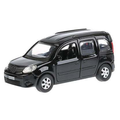 ТМ Технопарк. Машина металл "RENAULT KANGOO" 12см, открыв. двери, инерц., ЧЕРНЫЙ в кор. в кор.2*36шт