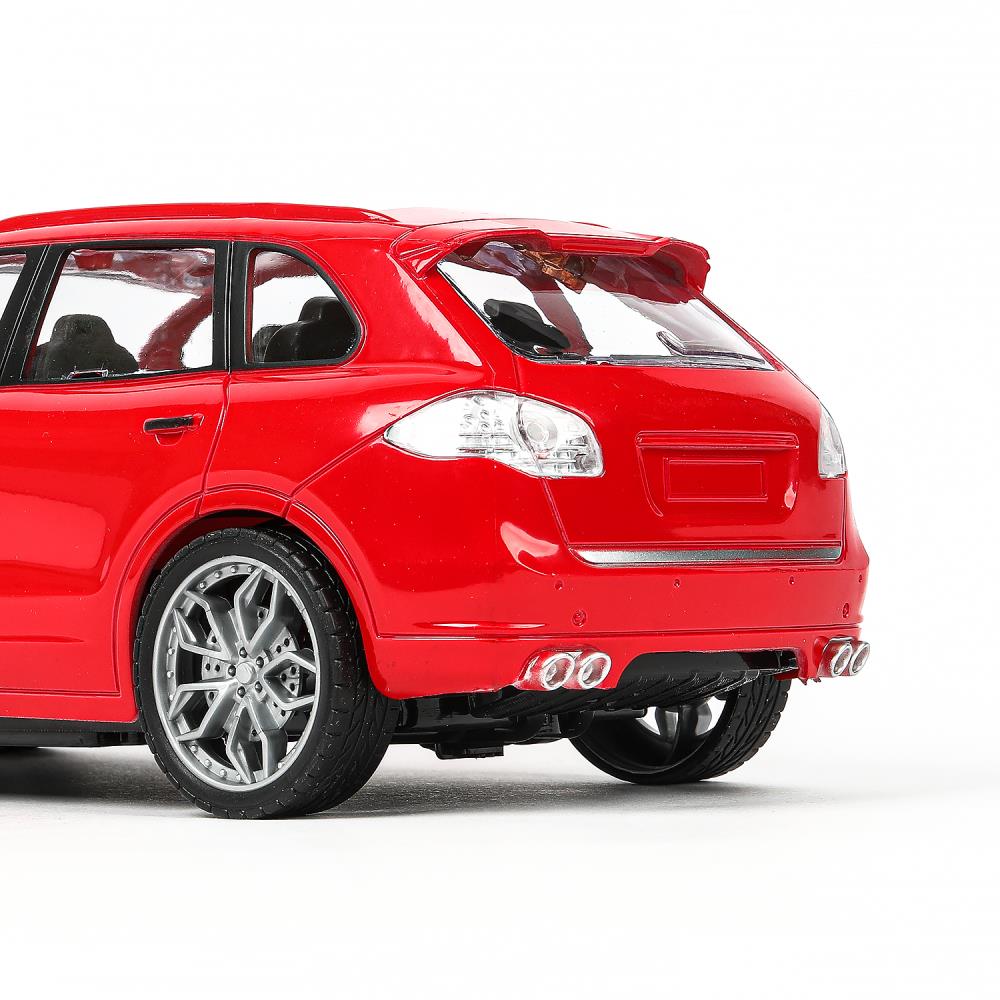 Машина р/у PORSCHE cayenne 24 см, красный, кор Технопарк в кор.2*12шт
