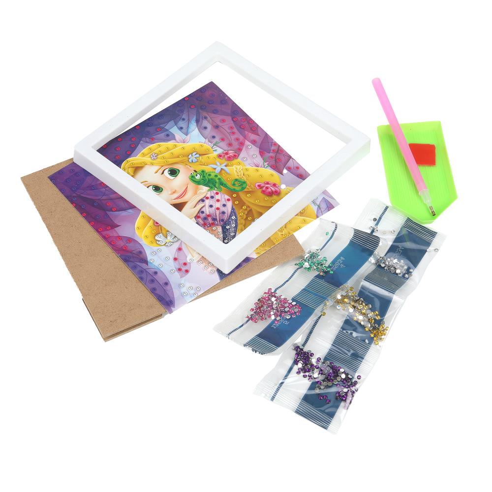 Mosaïque d'album 15*15, en corbeau, princesses, МУЛЬТИ АРТ en cor.48шт