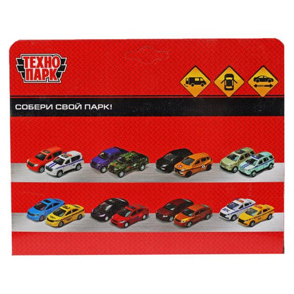 MASTER-14POL-WH 326462 Машина металл RENAULT MASTER ПОЛИЦИЯ 14 см, двери, инерц, белый, кор. Технопа