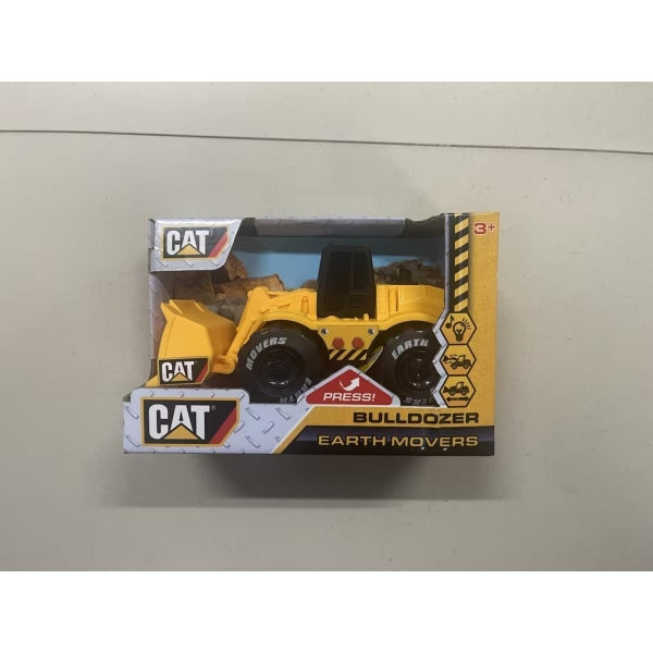 Машина пластик свет-звук БУЛЬДОЗЕР 16,5см, подвижная. дет., инерц., кор. Технопарк в кор.2*48шт