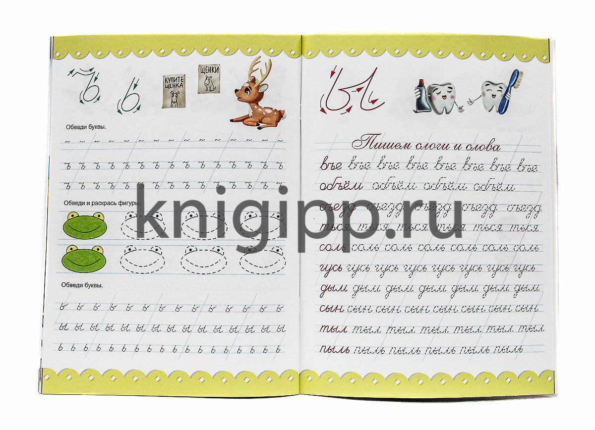 Большая активити пропись. Каллиграфия