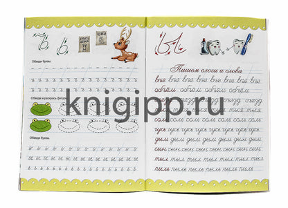 Большая активити пропись. Каллиграфия