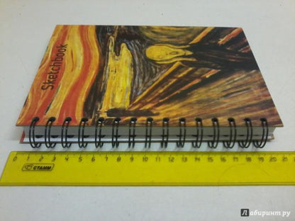 Блокнот. Скетчбук. А6. Мунк. Крик-01702