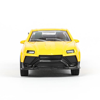 Машина металл свет-звук lamborghini urus 12см,св/зв, двер.инерц.,кор. Технопарк в кор.2*48шт