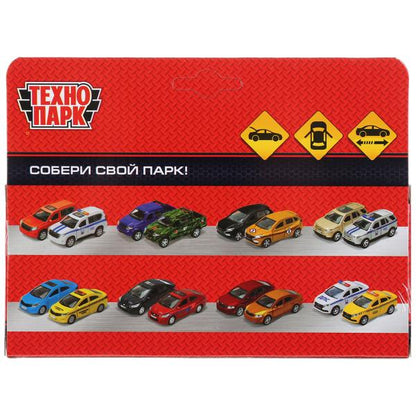Машина металл TOYOTA "toyota rav4 графити", длина 12см, инерц, в ассорт. в кор.Технопарк в кор2*36шт