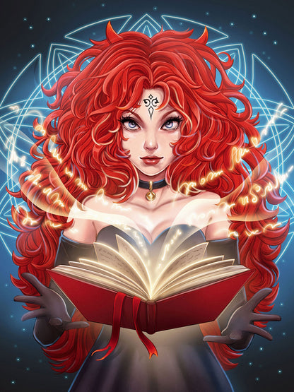 БЛОКНОТ ТОЧКАБУК Ведьмы. РЫЖАЯ ВОЛШЕБНИЦА