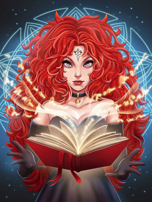 БЛОКНОТ ТОЧКАБУК Ведьмы. РЫЖАЯ ВОЛШЕБНИЦА