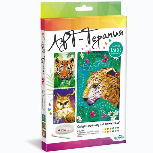 Набор для тв-ва Алмазные узоры Арт-терапия 3в1