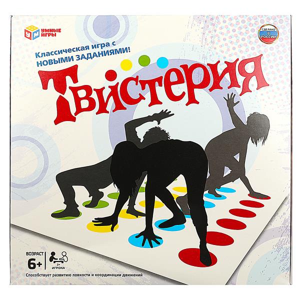 Твистерия. Jeu communautaire. 285х280х40 mm. Умные игры в кор.20шт