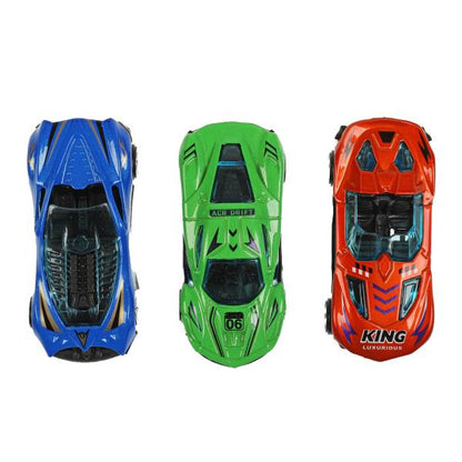 Tracteur avec catapulte, 3 machines, cor.29,8*12*8,3 cm, ТЕХНОДРАЙВ dans cor.2*36шт