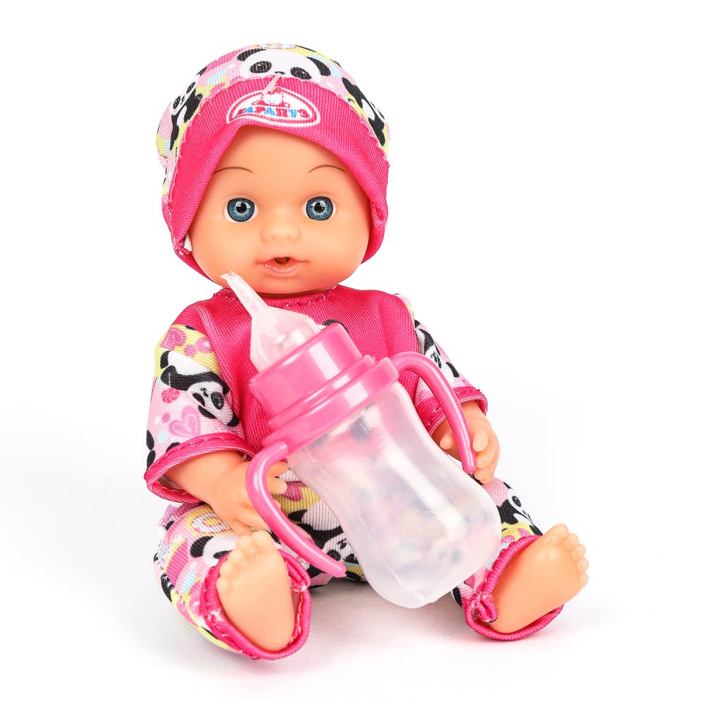 Пупс неозвуч 15см, пьет, пишет, 2акс КАРАПУЗ в кор.84шт
