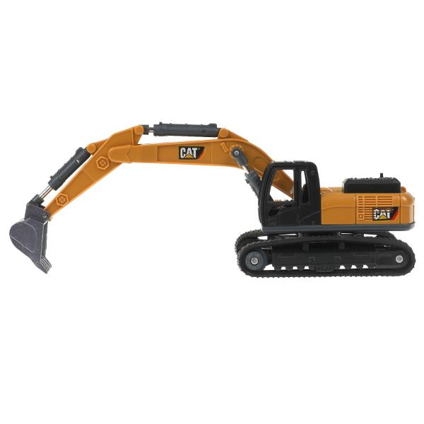 Modèle métallique ЭКСКАВАТОР licence chat 14 cm, подв. дет (ковш и корпус) - в кор.2*72шт