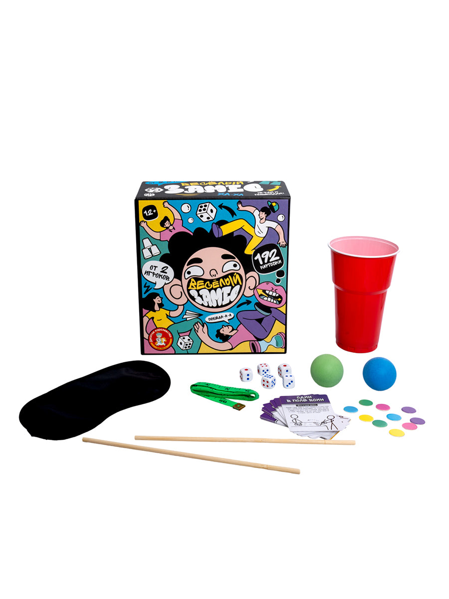 Игра настольная "Весёлый замес" 12+