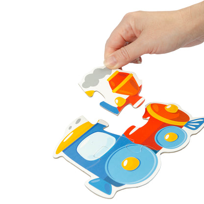 Jouets pour bébé "Транспорт" (5 cartes, 15 pièces)