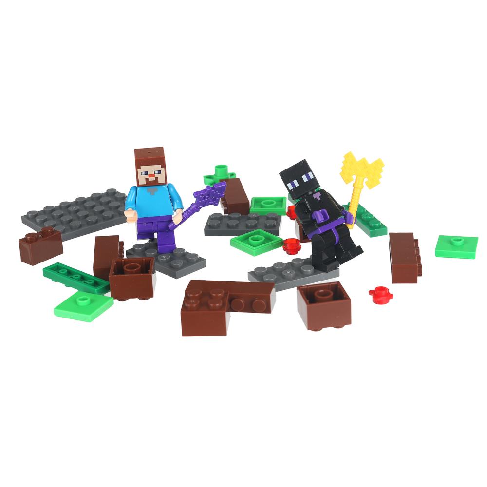 Конструктор мой мир, 175 дет. Город мастеров в кор.2*24шт