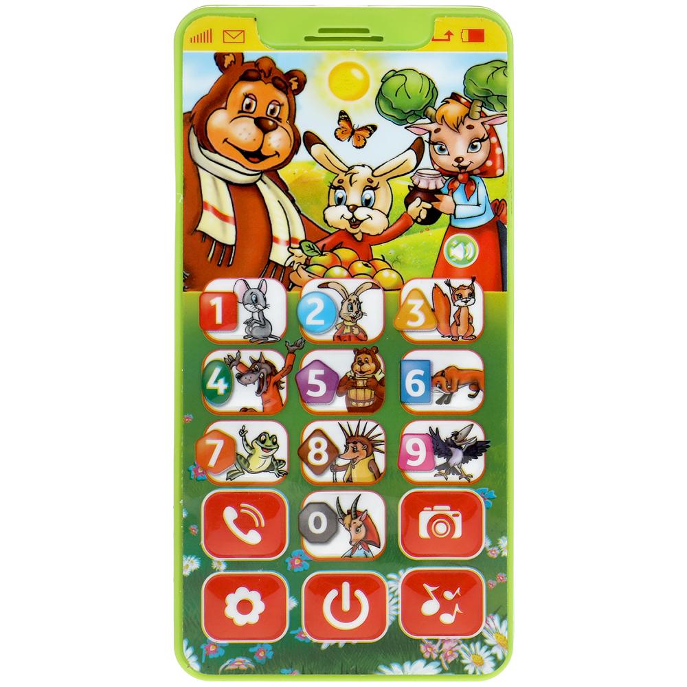 Обучающий телефончик СУТЕЕВ В. 150 сказок,песен,загадок,звуков.блист.бат. Умка в кор.120шт