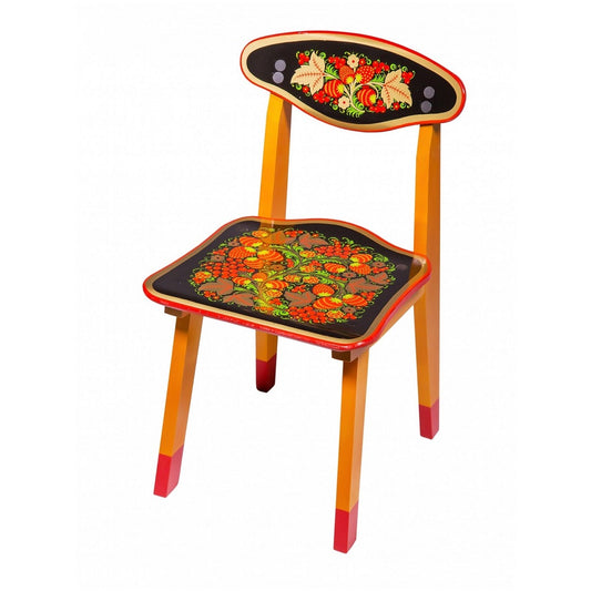 Хохлома. Стул детский (дерево) арт.7946