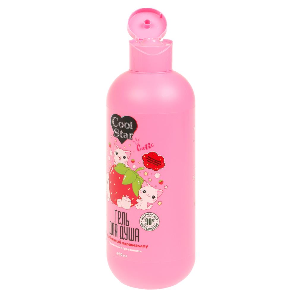 Гель для души Cutie клубничный маршмеллоу 400 мл Cool Star в кор.6шт