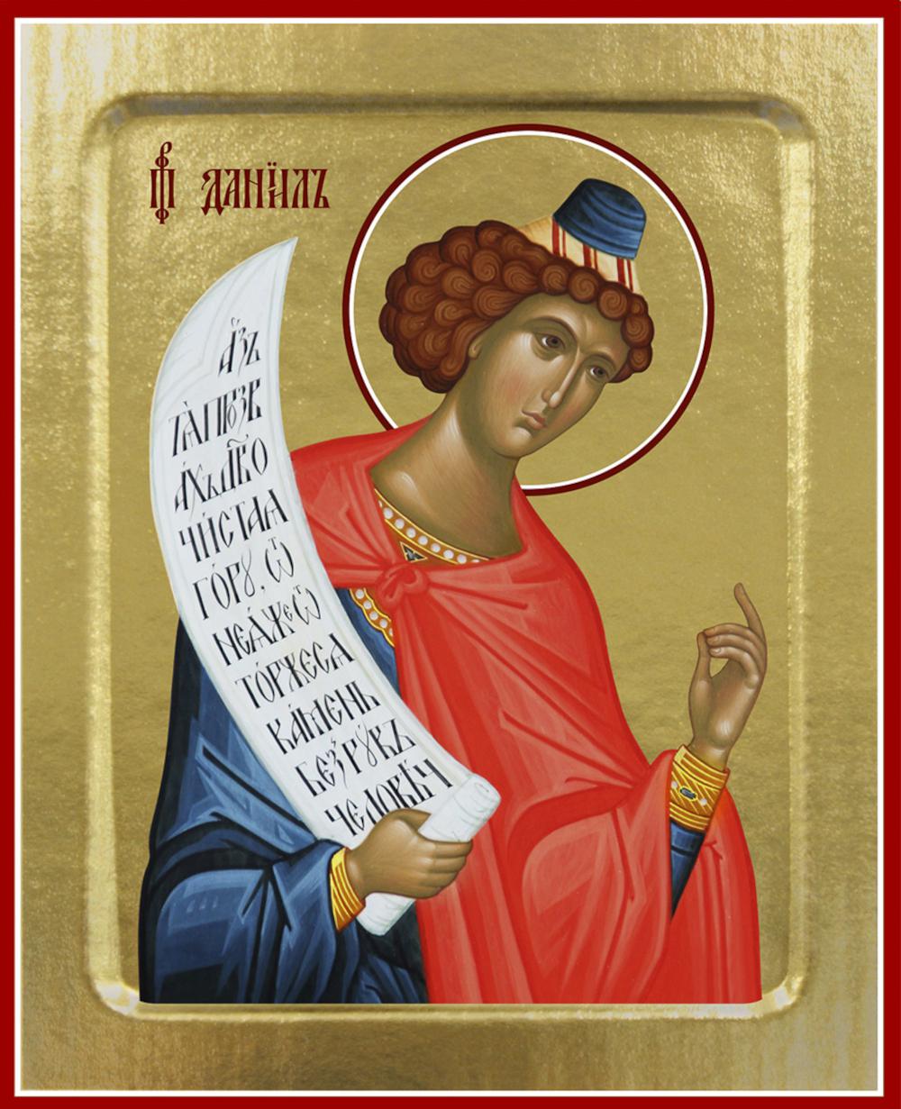 Икона Даниила, пророка (на дереве): 125 х 160