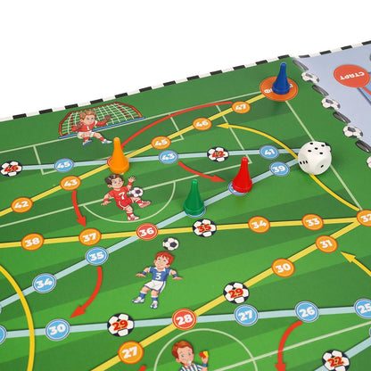 Football. Хоккей. Il y a 2 jeux à jouer. Умные игры в кор.20шт