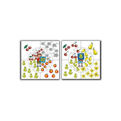Игра обучающая Учись играя "Сколько не хватает" арт.00074