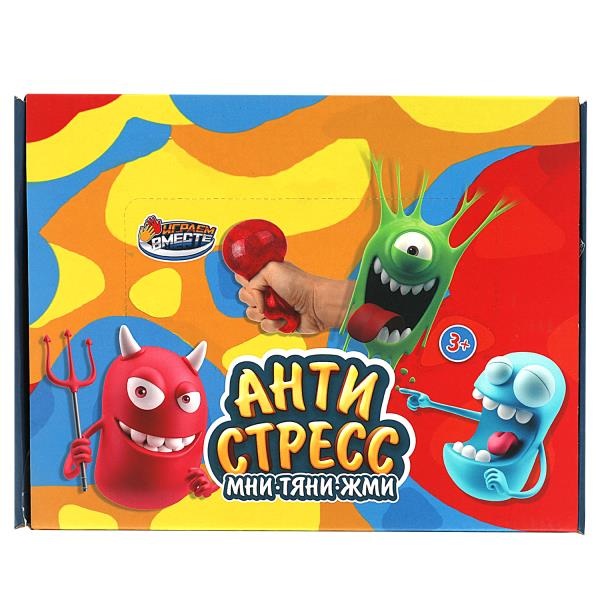 Игрушка жмяка черепаха в ASSORT., в дисплее 12шт ИГРАЕМ ВМЕСТЕ уп-12шт в кор.24уп