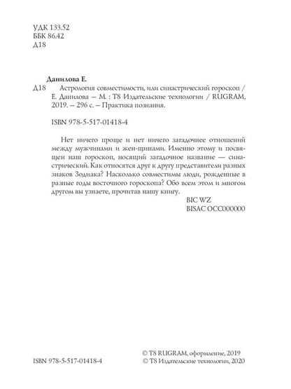 Астрология совместимости, или синастрический гороскоп