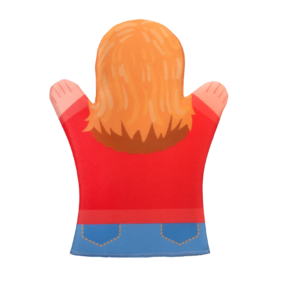 Théâtre domestique. Кукла-перчатка "Мама Люда"