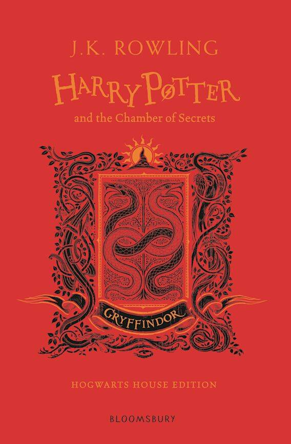 Harry Potter and the Chamber of Secrets -Gryffindor Edition J.K.Rowling Гарри Поттер и Тайная комната-Гриффиндор Д.К.Роулинг/Книги на английском языке