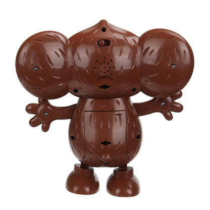 HT1500-R Танцующий Чебурашка 15+ песен, фраз и мелодий в кор. Умка в кор.36шт